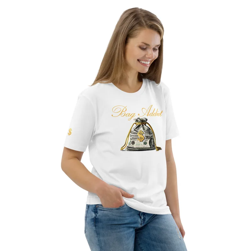 Women's Unisex organic cotton T-Shirts.